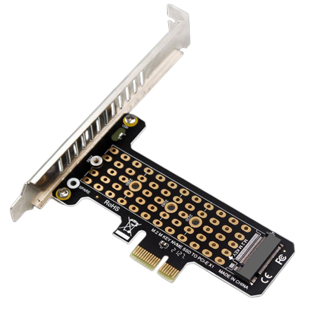 M.2 NVME To PCIe4.0 X1 Expansion Card Support PCIe X1 X4 X8 X16 Interface Expansion Card Adapter for SSD 2230/2242/2260/2280
