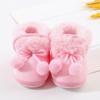 Baby Warm Shoes Bowknot Lace-up Soft and Comfortable Snow Boots