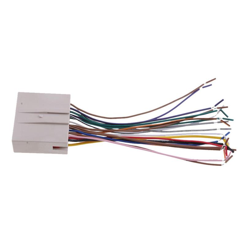Durable Car Stereo Radio Wiring Harness Wires Kits for Ford/Hyundai/Lincoln