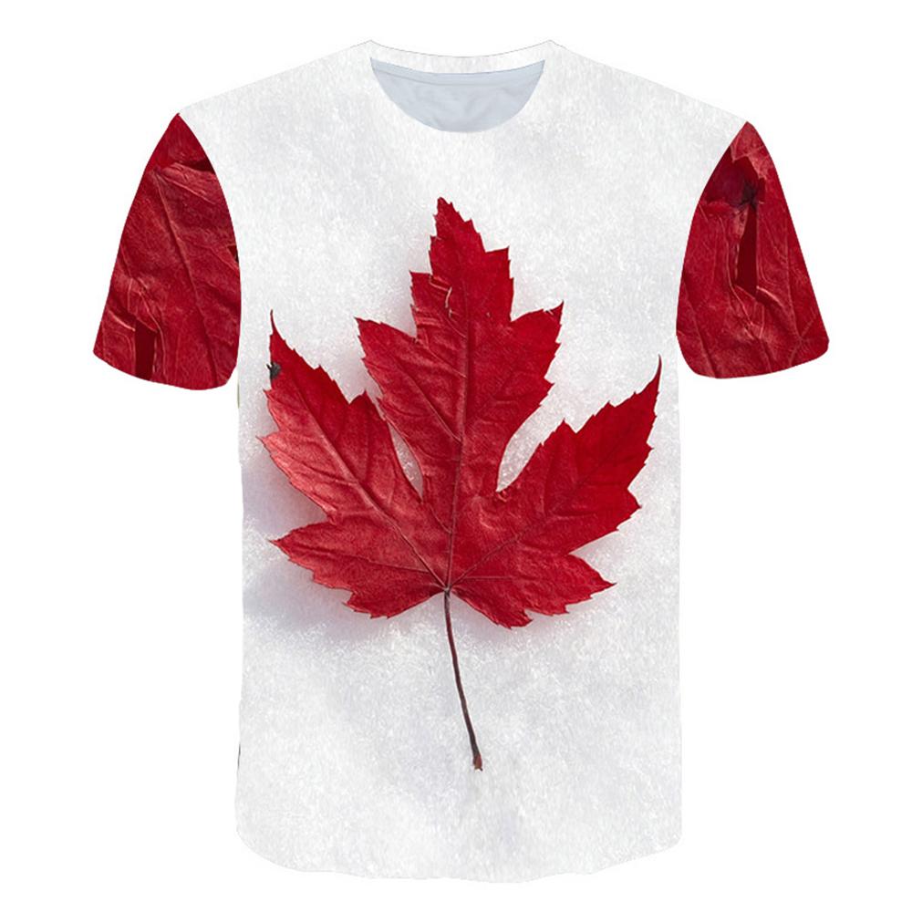 Men's T-Shirt Summer Forest Sunset Pattern 3d Printed Natural Pattern Casual Comfort O Collar Tops Oversized Clothing