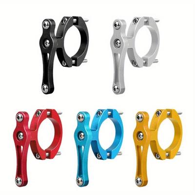 1Pc Aluminum Alloy Bicycle Bottle Cage Conversion MTB Road Bike Bottle Holder Adaptor Bike Water Cup Holder Cycling Accessories