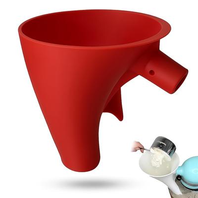 Flour Funnel for Kitchen Aid Mixer, 2026 New Anti-Spill Food Grade Attachment, Easy To Add Ingredients Without Mess, Durable Dishwasher