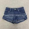Spring Fashion High Street Sexy Sweet Printed Denim Shorts