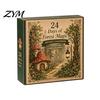Holiday Countdown Ornament Box 2026 Spirit Advent Calendar, 24-Day Mini Figure Set, Elf Alien Christmas Gift for Family Fairy Collection, Resin