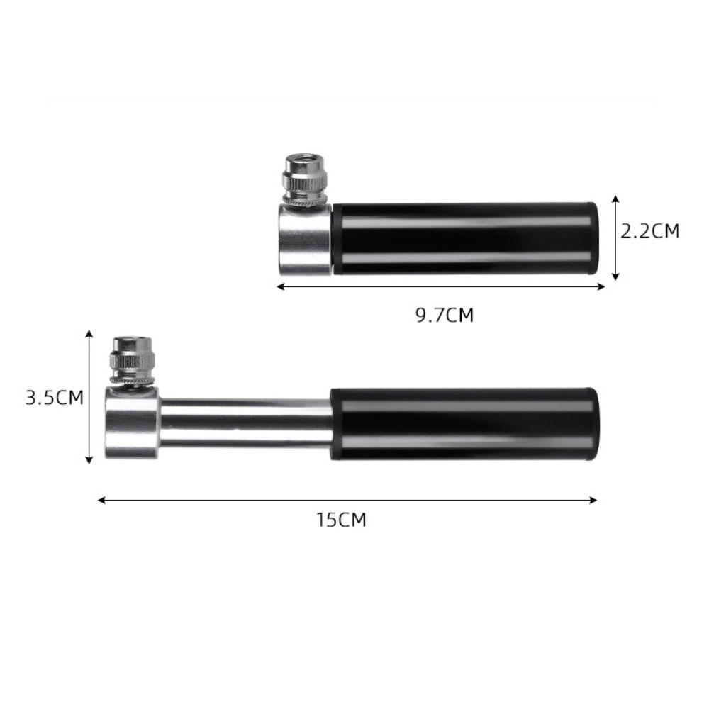 Schrader Presta Valve Bike Pump Aluminum Alloy Bicycle Hand Air Pump New Road Cycling Pump