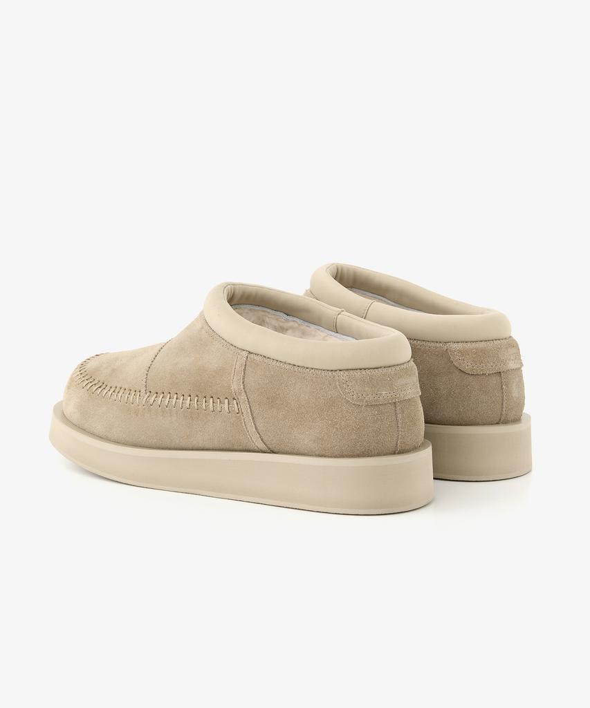 Romantic Move Croco Winter Shoes R24U003 (Beige Suede)