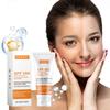 50g Sonnenschutz SPF100 Aufhellende Sonnencreme für Gesicht Körper Ölkontrolle Bleaching Gesichtsfeuchtigkeitscreme Sonnenblock Hautschützende Creme