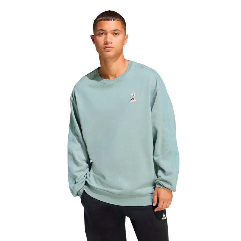 

Adidas Men s Versatile Crewneck Sweatshirt M