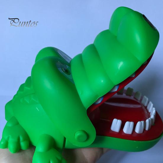 Random Game Crocodile Toy Creative Waterproof Plastic Dentist Mouth Bite Finger for Children Novelty