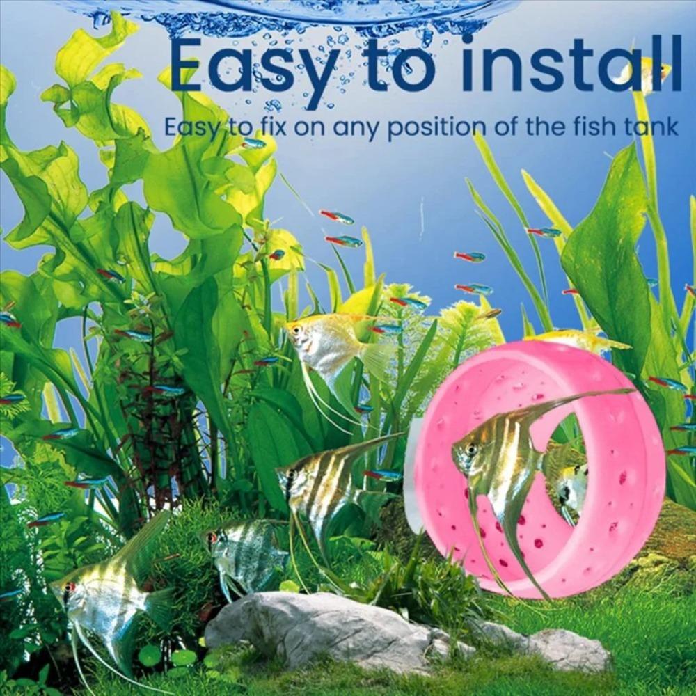 Decorative Bettas Hiding Place Hollow Breeding Hide Caves Aquarium Habitat  Fish Tank Accessory