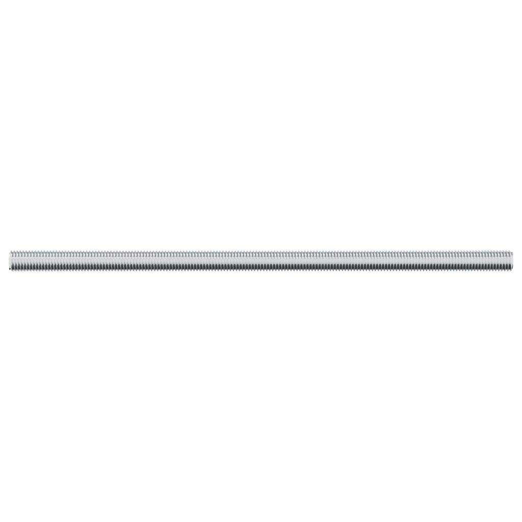 Threaded Rod 2 pcs Silver 6 x 135 mm Steel