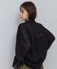 KIJIKO Ke206. Shirring Pocket Overfit Shirt Black