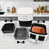 Square Air Fryer Pad Lined Household Microwave Oven Baking Pan Liner