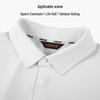 Biyinlefen Men's UV Protection Golf Long Sleeve Polo Shirt