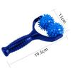 2 Roller In 1 - Handheld Trigger Point Acupuncture Reflexology Spiky Massage Balls Massager Roller Full Body Soreness Relief