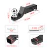 2Inch/50mm Trailer Ball Mount Tongue Hitch Receiver for Towing Towbar  Truck Trailer Ball Mount Ball Mount Trailer Hitch