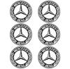 UKY5   Car Lock Keyhole Stickers Door Lock Protect Car Stickers For Mercedes-Benz A/B/GLA/CLA Smart AMG W108 W124 W126 W140 W168 W169