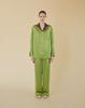Tudeulimeoseu Olive Dream Silk Pajamas & Pouch