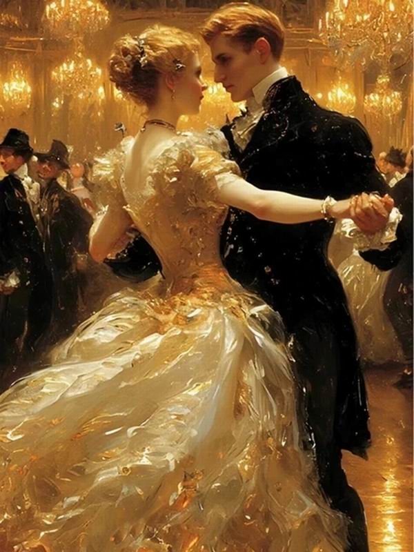 Diamond Painting New Collection 2024 Romantic Couple Dance Partners Diy Full Square Round Drill Rhinestone Embroidery Mosaic Cross Stitch Kits