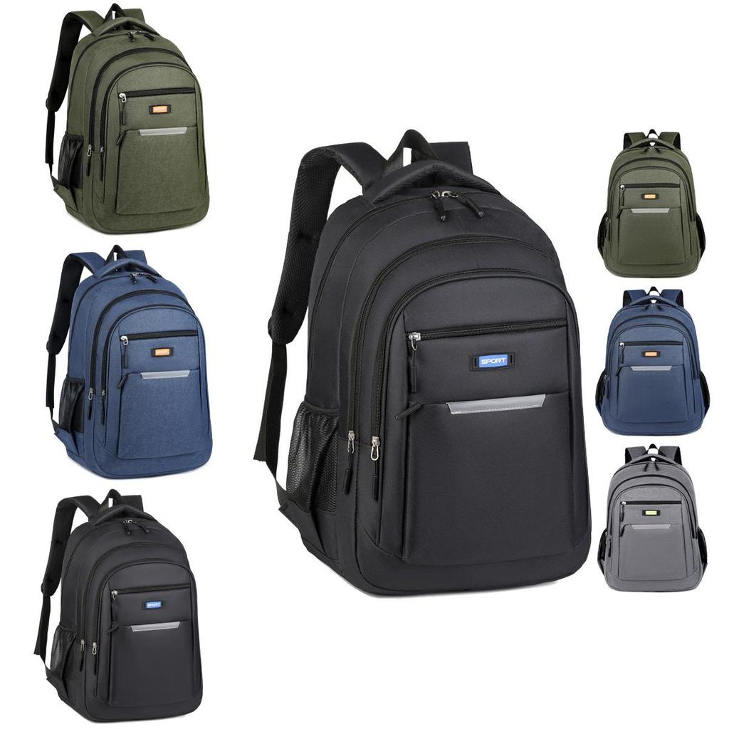 Oxford Backpack Breathable Anti Theft Laptop Compartment For Business Travel School Unisex