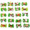 10/20/50 Piezas Lazos Navideños para Mascotas Accesorios para el Pelo de Perro Lazos para Perros para Fiesta Navideña Lazos para el Pelo para Perro Lazos de Aseo para Perro Pequeño Suministros para Mascotas