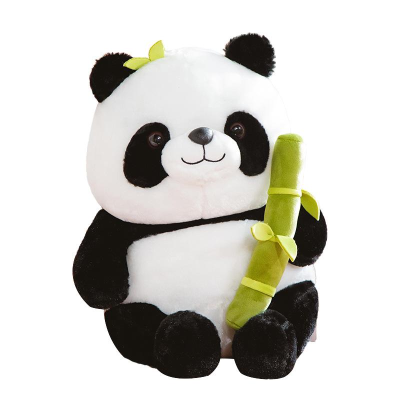 Cute Panda Doll Bear Plush Toy New Style Teddy Bear Girl Doll Sleeping and Hugging Children's Day