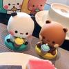 Bubu A Dudu Medvídek Panda Figurka Panenka Boba Čaj Kawaii Akční Figurky Hračka Sběratelské Ozdoby Pro Fanoušky Dívky Děti Dárek