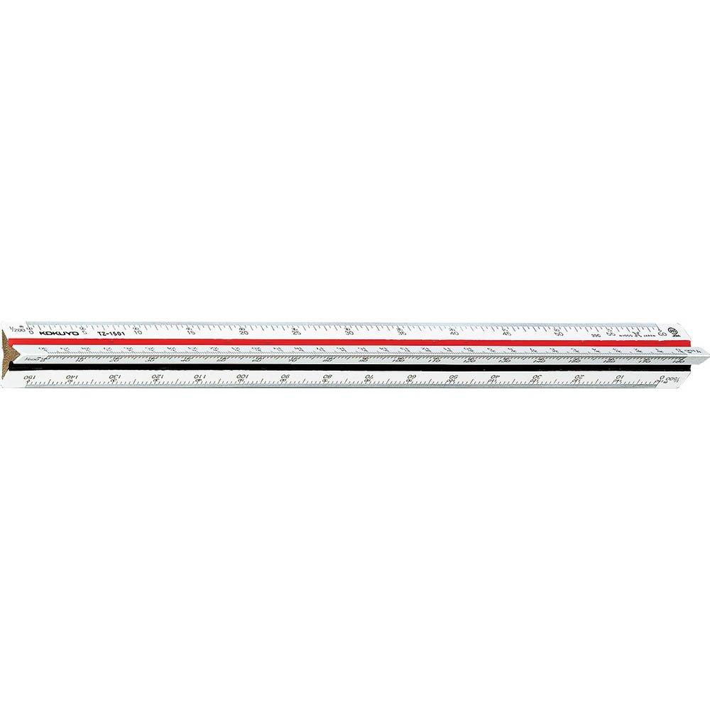 

KOKUYO Triangular Scale Bamboo Core 30cm TZ-1501