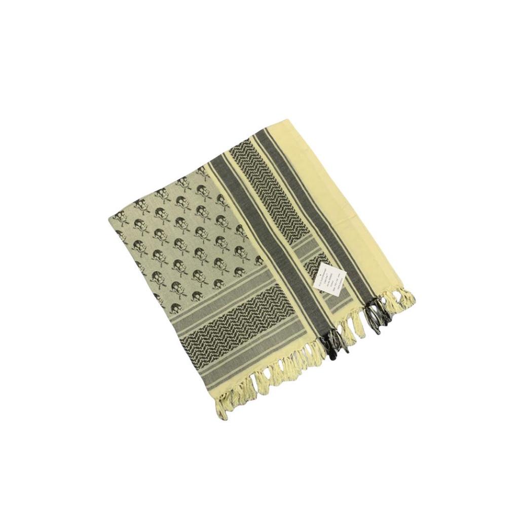 Camouflage Jacquard Keffiyeh Scarf - 100% Cotton Muslim Outdoor Shawl