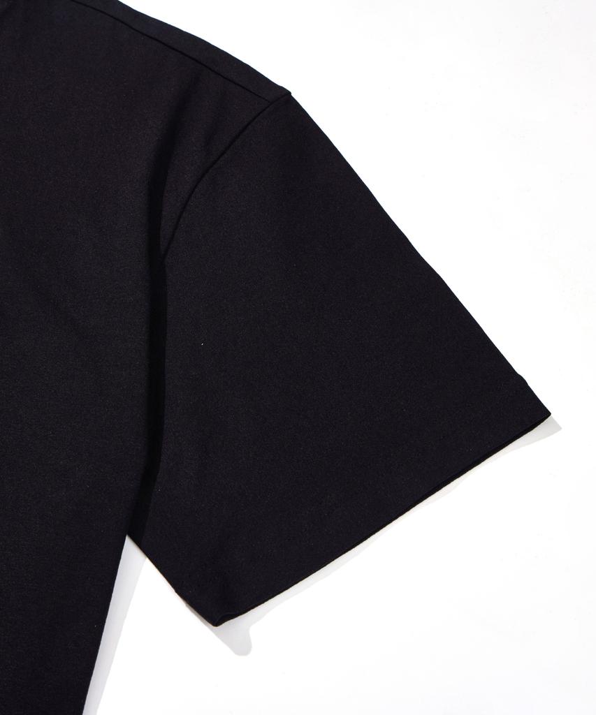 Hummer Signature Lettering Logo Air Cool Functional Short Sleeve T-Shirt Black