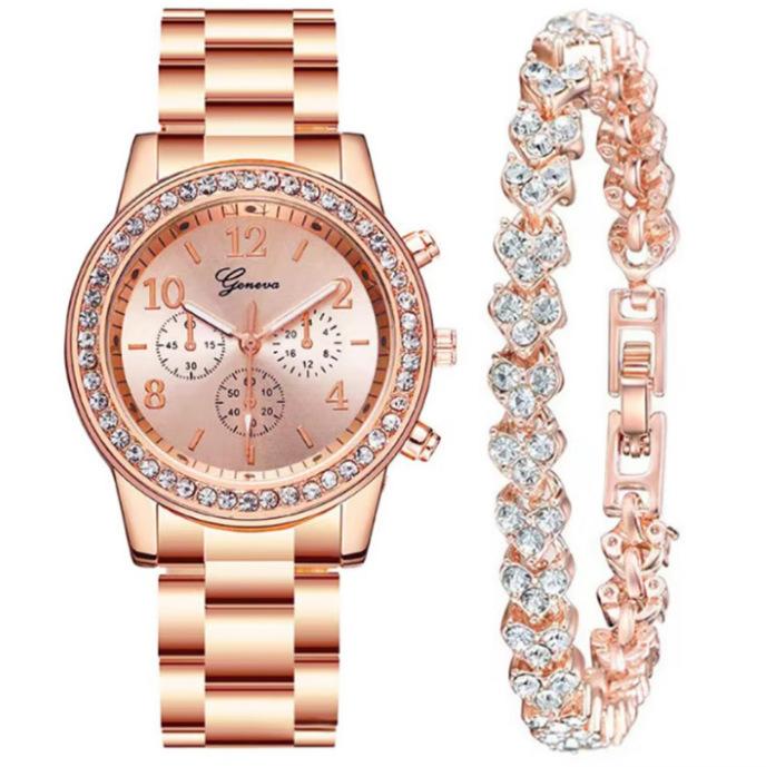 

Popular Bracelet Watch Fashionable Thin Strap Gold Steel Strap Quartz Watch Women S Student Dial Fashion Watch Bulk price