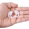 Walkies Talkie Headsets Replacement Soft Silicone Gel Earplug Earbuds In-Ear Air Acoustics Coils Tube Earpiece Tips