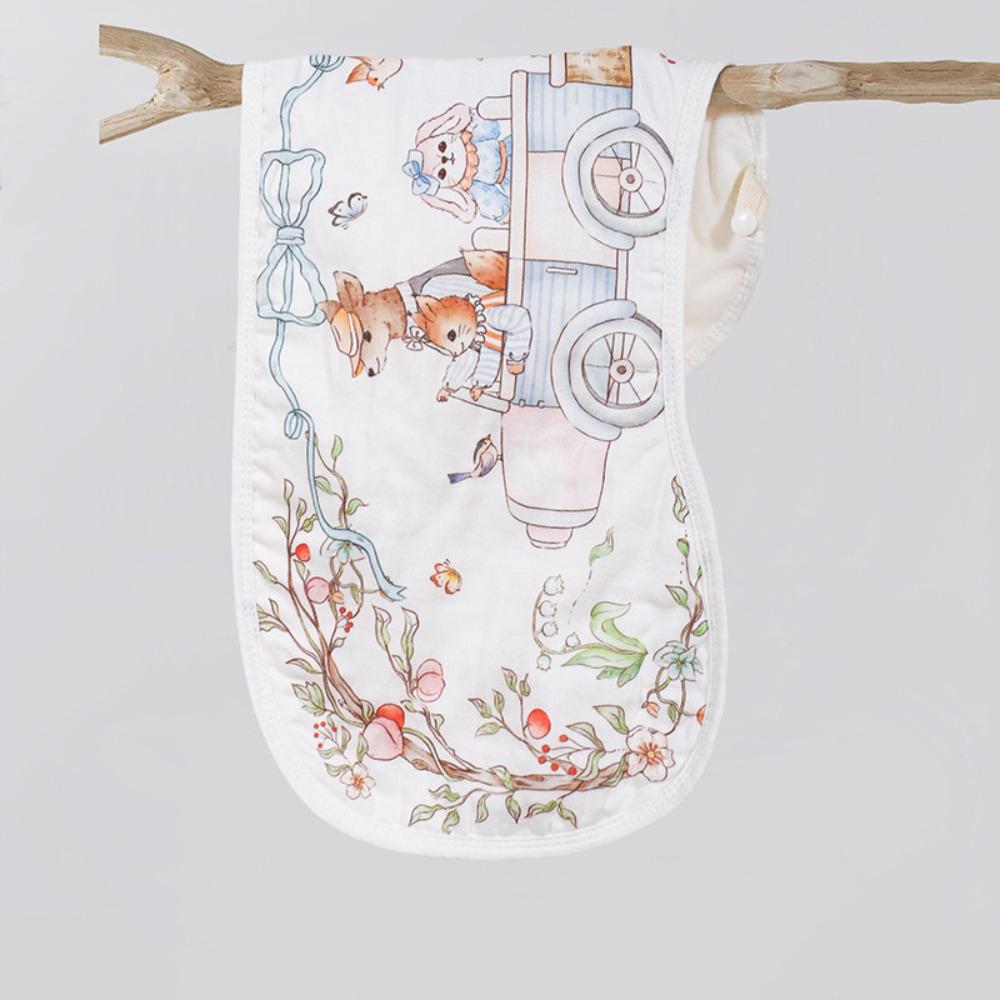 Mull-Baumwoll Baby Sabberlätzchen Weiches Material Baby Still-Lätzchen Kleinkinder Zahnen