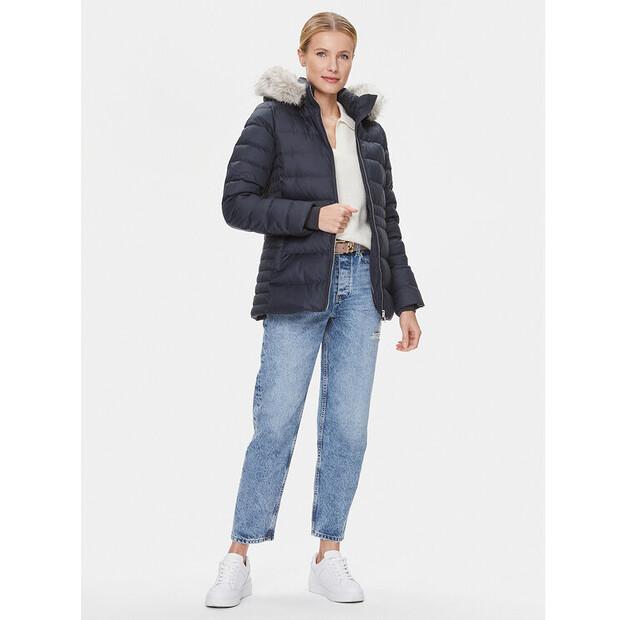 Down Jacket Tommy Hilfiger WW0WW39746 Blue Regular Fit