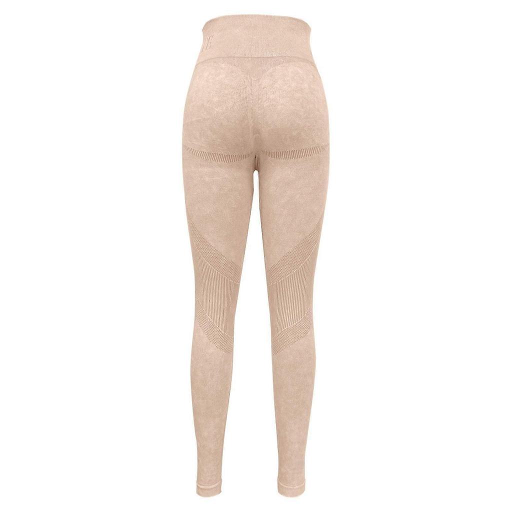 Anti-Cellulite Kompressions-3D-Leggings Damen Po-Lifting Bauchkontrolle mit Widerstandsbändern Fitness-Yoga-Hose Himmelblau S