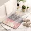 Home Door Mat Bathroom Moisture-wicking Mat Slip-resistant Foot Mat Bath Bathroom Door Cute Mat Bedroom Carpet