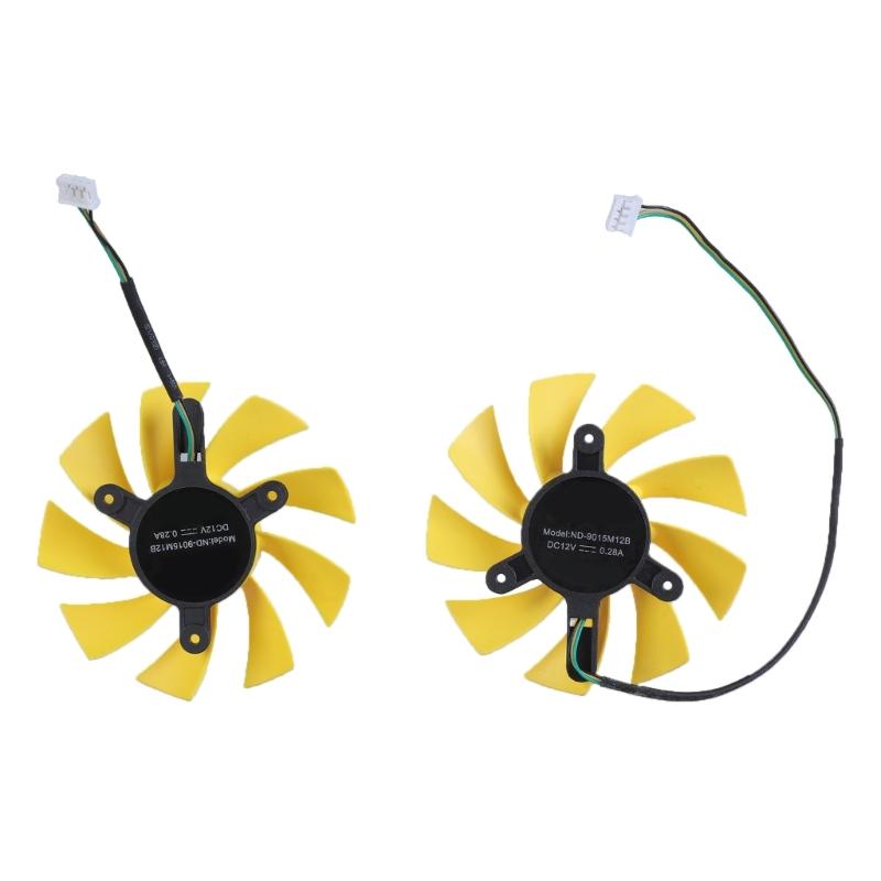 83MM 4Pin Graphics Card Fan 9015M12B For GTX750Ti Ensures Optimal Cooling Effect And Easy Installation GPU FAN 1