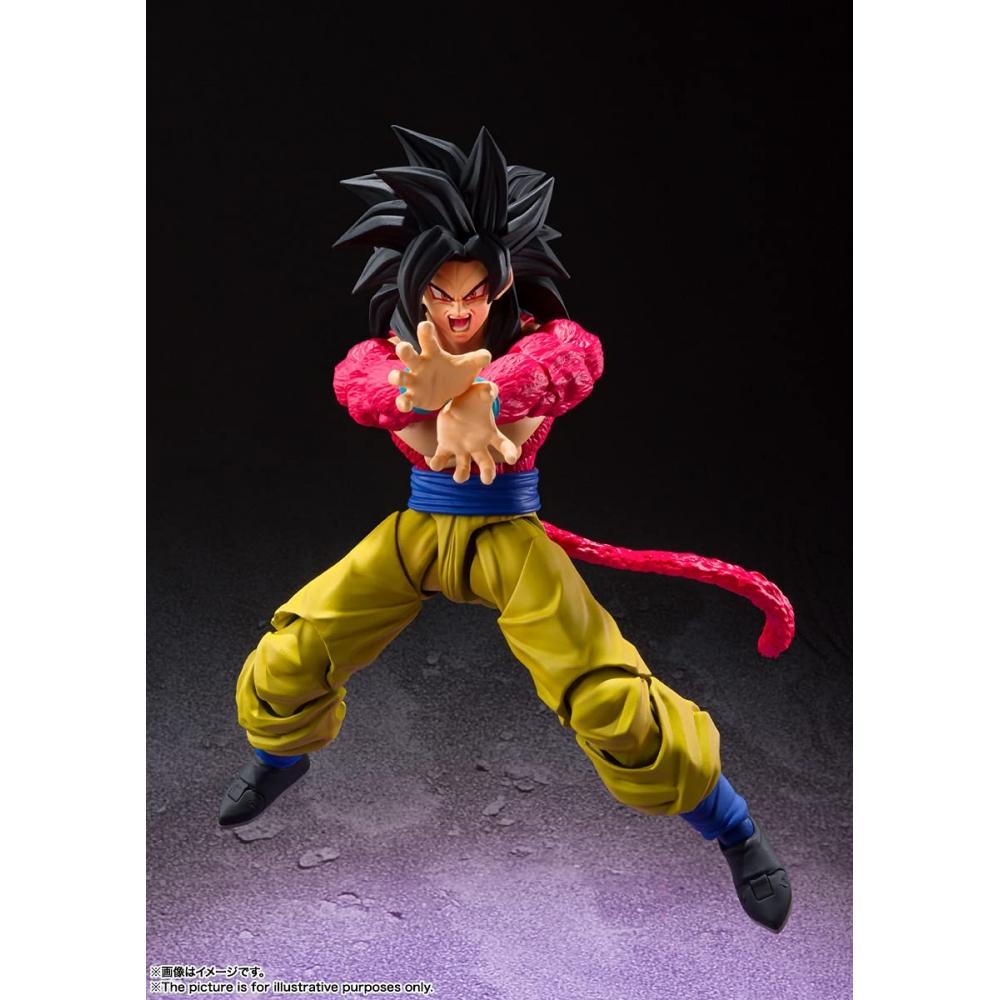 S.H.Figuarts Dragon Ball Z Super Saiyan 4 Son Goku Approximately 150mm PVC&ABS Painted Movable Figure