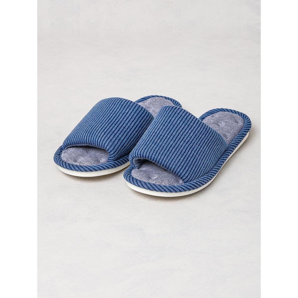 

Daiso Пушистая подошва с разрезом Домашние тапочки 230 250 мм Темно-синий