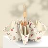 Li Lang Vintage Cherry Blossom Folding Sun & Rain Umbrella
