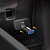 M-LOGO Car charging adapter TypeC to USB converter Car Accessories For BMW E90 E60 E46 E39 F30 F10 E87 X3 X4 X5 X6 X7 X1 G30 G20 Z3 Z4