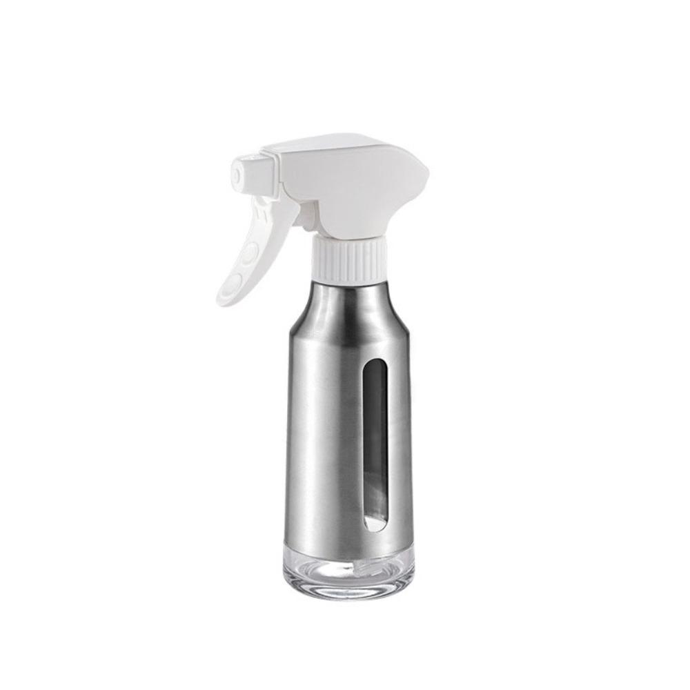 

180ml Oil Sprayer Stainless Steel Body Oil Dispenser Household Oil Spray Bottle Air Fryer белый