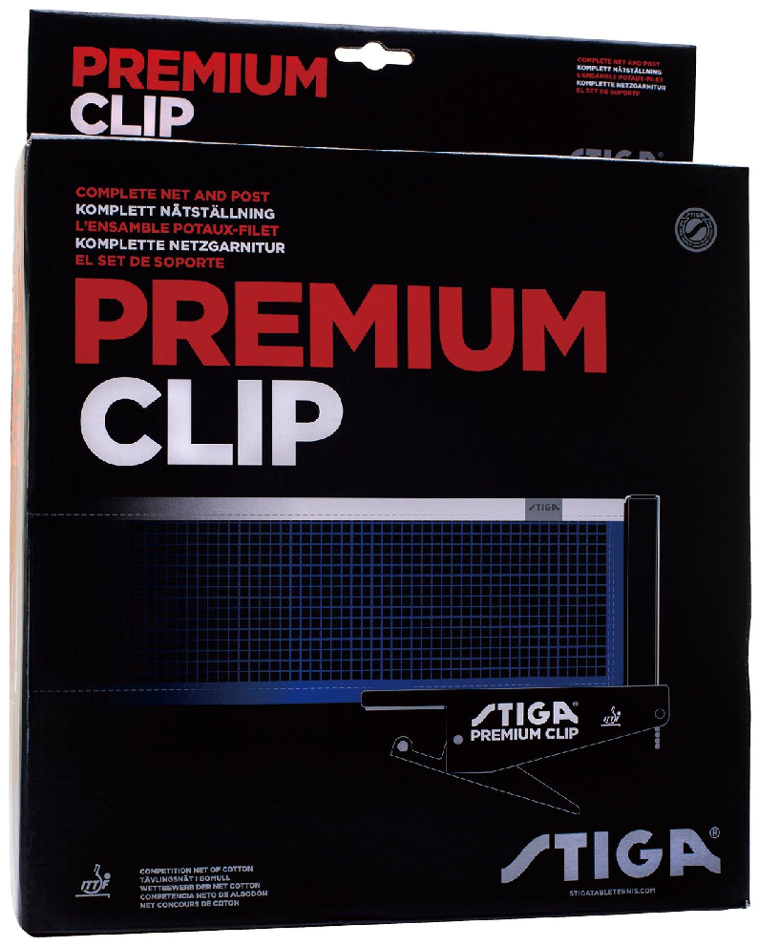 

STIGA Table Tennis Premium Clip (Net & Support) 6390-00