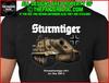Sturmtiger Panzer T-Shirt WWII German Tiger Tank Version 1