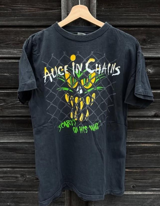 1991 Alice in chains ‘Euro Peein’ tour shirt Gift for Fans All Size S-4XL L