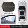 Diamond Lattice Electrostatic Car Sunshade: Heat Insulation & Privacy Protection