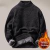 Chenille Men's Half-High Collar Loose Knit Sweater - Warm Japanese Style, Trendy Winter 2024 Pullover