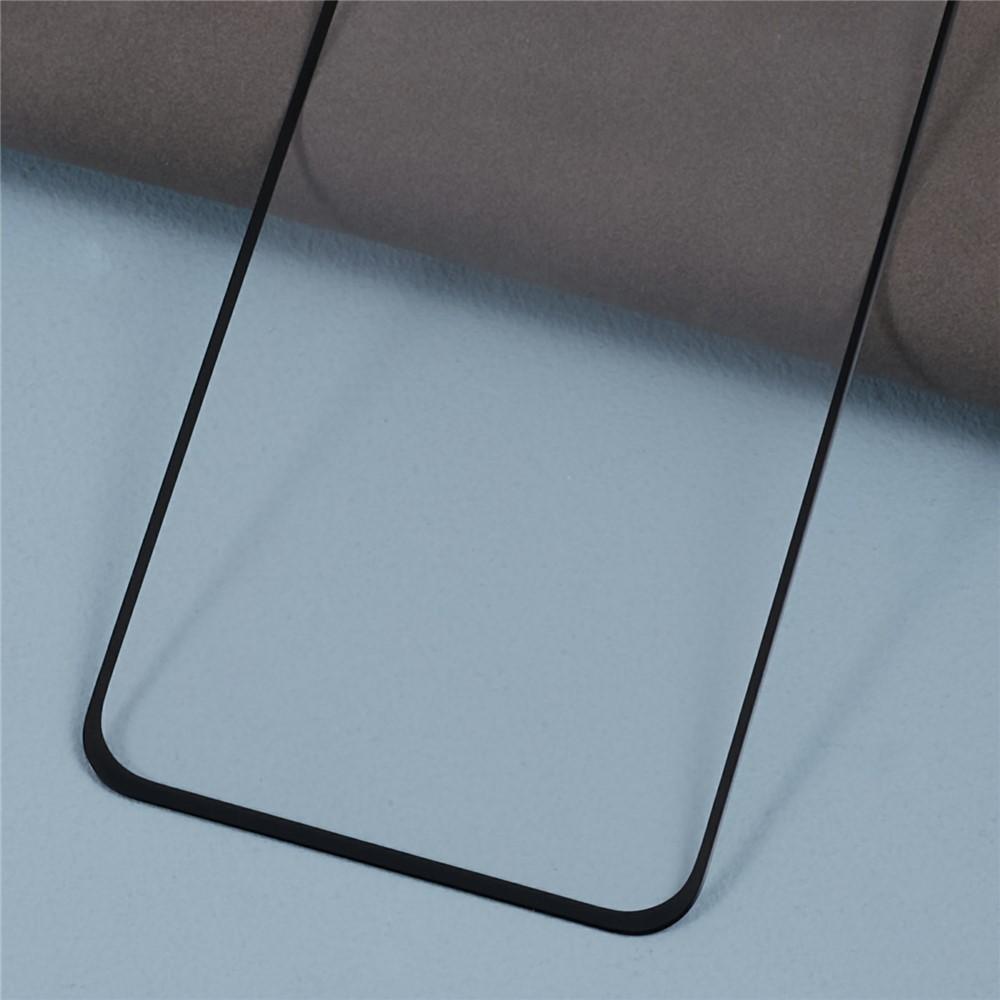 For Samsung Galaxy A24 4G (162.1 x 77.6 x 8.3mm) Tempered Glass Film Silk Printing Full Glue Secondary Hardening Full Screen Protector
