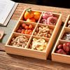 Shangkaojia Bamboo Six-Compartment Serving Tray