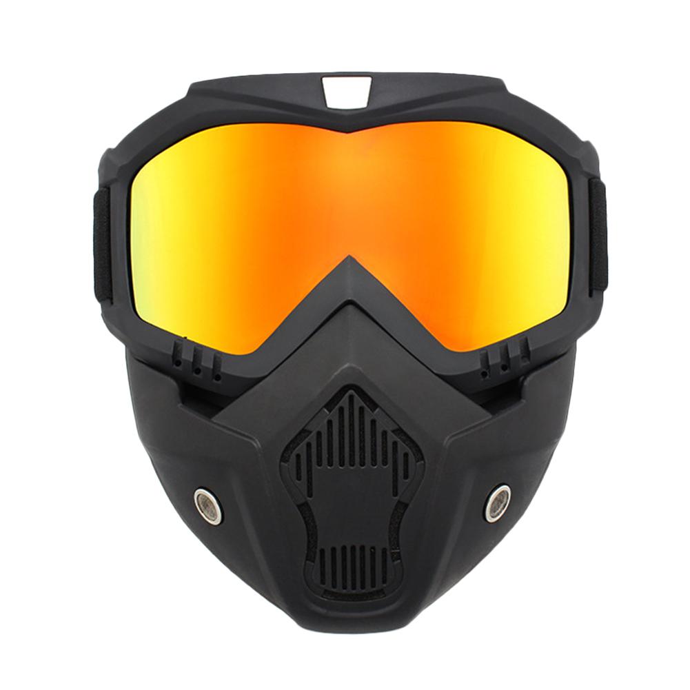 MTB Radfahren Reiten Sonnenbrille Sportausrüstung Ski Snowboard Brille Maske Brille Helm Taktischer Motorradhelm Brille Masken